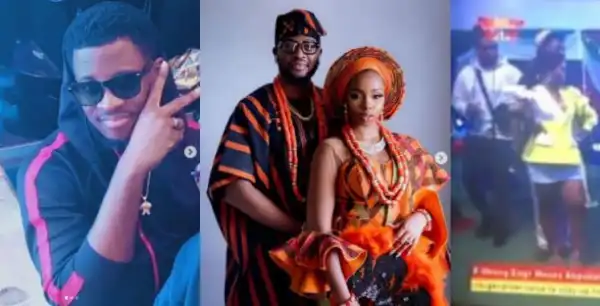 BBNaija: Teddy A ‘slaps’ Seyi for getting too close to Bambam (Video)